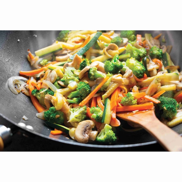 Helens Asian Kitchen Carbon Steel Wok 8in - 97147