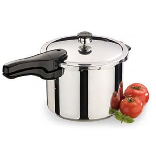 National Presto National Presto Industries 01362 6 Quart Stainless Steel Pressure Cooker - 1362