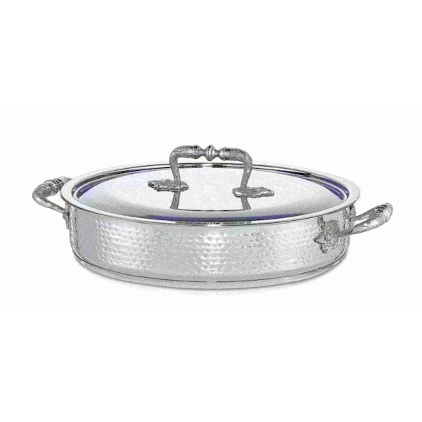 Bon Chef Cucina 9 Qt Pot W/Cover Bellissimo Indbottom 14 3/4" Dia X 3 3/8" H / 9 Qt - 60032BELLISSIMO