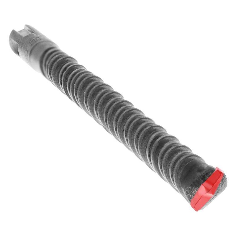 Broca para taladro percutor de carburo con punta de 2 cortes de 7/16 pulgadas x 6 pulgadas x 8 pulgadas SDS-Plus - DMAPL2280
