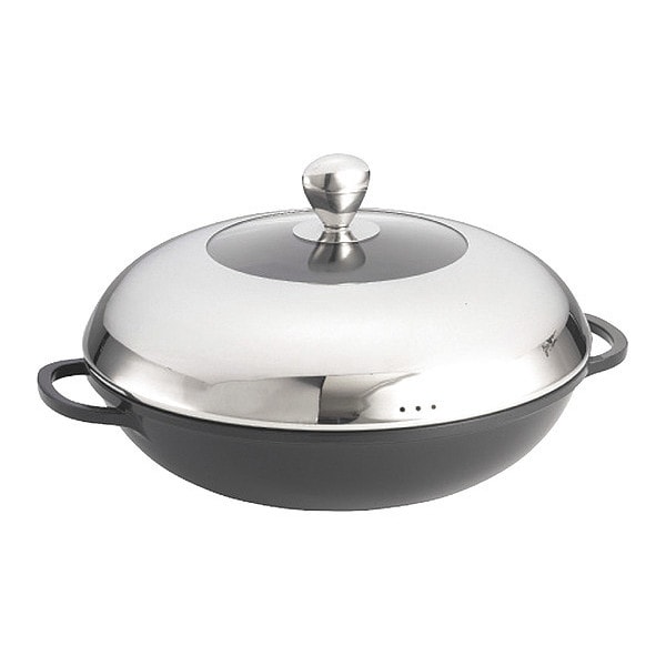 Tablecraft Wok, Die Cast, Aluminum, 3 qt. - CWDC1040