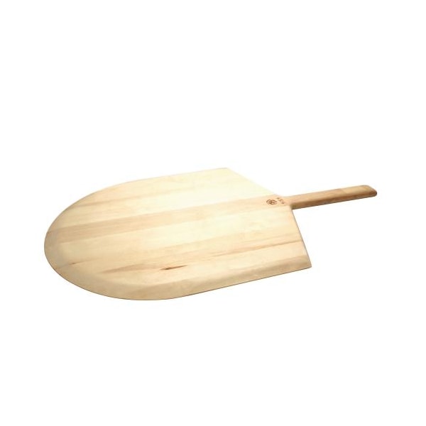 American Metalcraft 16 in x 17 in Wood Pizza Peel - 2616