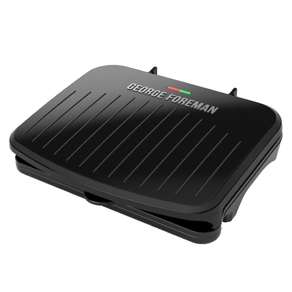 Black & Decker Black+Decker Black Aluminum Nonstick Surface Grill and Panini Press 75 sq in - GRS075B