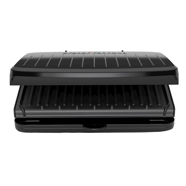 Black & Decker Black+Decker Black Aluminum Nonstick Surface Grill and Panini Press 75 sq in - GRS075B