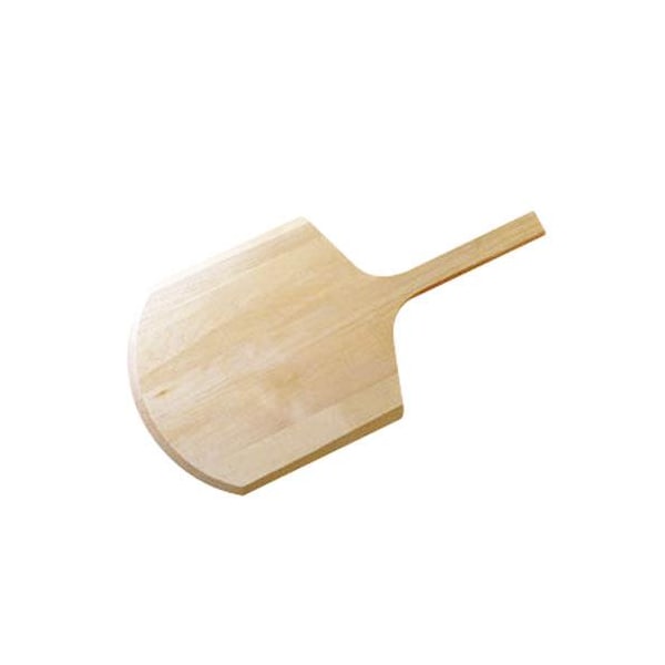 American Metalcraft 14 in x 15 in Wood Pizza Peel - 2414