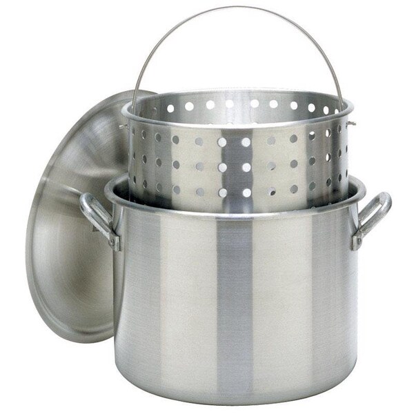 Bayou Classic Bayou Classic Aluminum Grill Stockpot with Basket 80 qt 1 pk - 8000