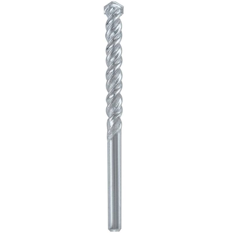 Broca rotativa de carburo con espiral rápida de 1/2 pulg. x 4 pulg. x 6 pulg. de Bosch para perforar en ladrillo y bloque - BM2015