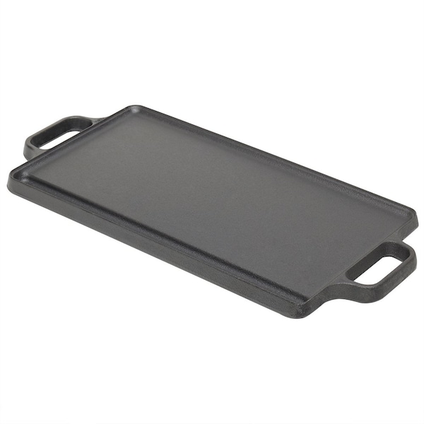 Hds Trading 19inch PreSeasoned Cast Iron Griddle - ZOR95887