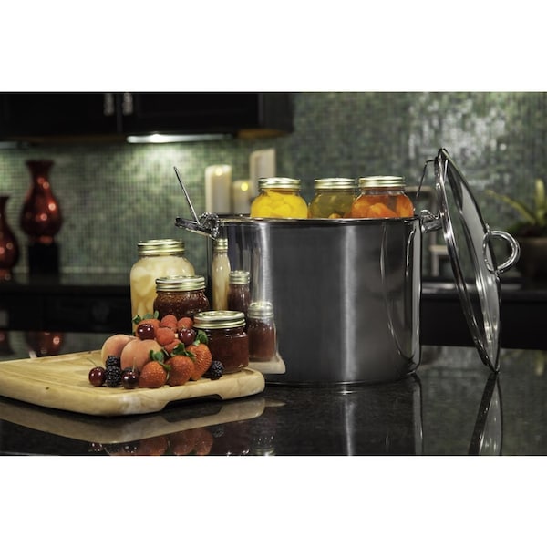 Mcsunley McSunley Stainless Steel Canner 12.25 in. 21.5 qt Silver - 620