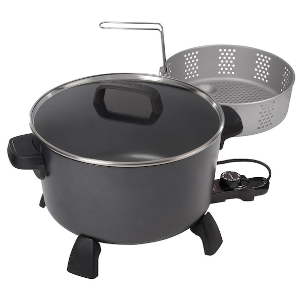 National Presto Presto 06009 Kitchen Kettle Multi-Cooker, 10 qt Capacity, Aluminum - 6009
