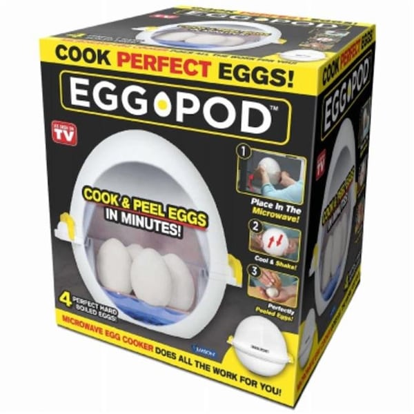 Emson Div Of E. Mishon Emson Div of E. Mishon 270225 Egg Pod Microwaveable Cooker - 270225