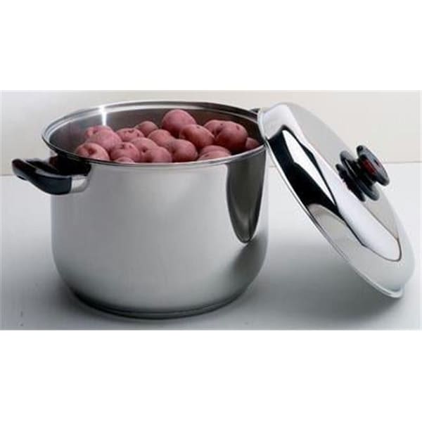 Healthsmart HealthSmart 9 Element 16qt Waterless Stock Pot with Steam Ventilation Knob - KTSP16