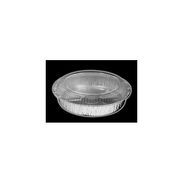Handi-Foil Handi-Foil 9" Round Aluminum Pan With Dome Lid Combo, PK250 - 2046-30-250WDL