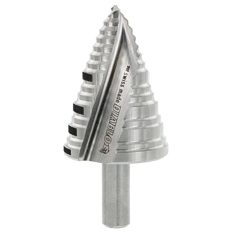 Broca escalonada de 7/8 a 1-3/8 pulgadas (15 pasos) - DSD1375S15