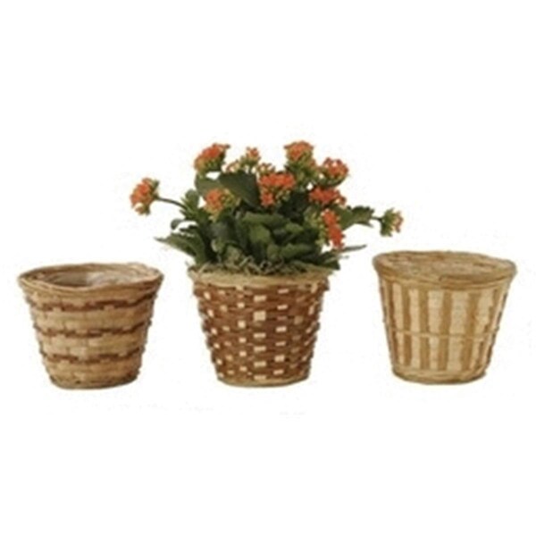 Design 88 Design 88 90079 10 in. Bamboo Pot Cover - 90079
