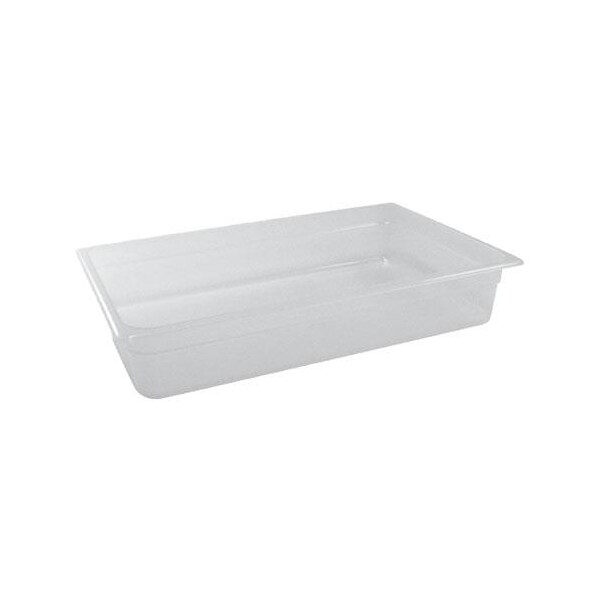 Cambro Full Size 4 in Translucent Food Pan - 14PP190