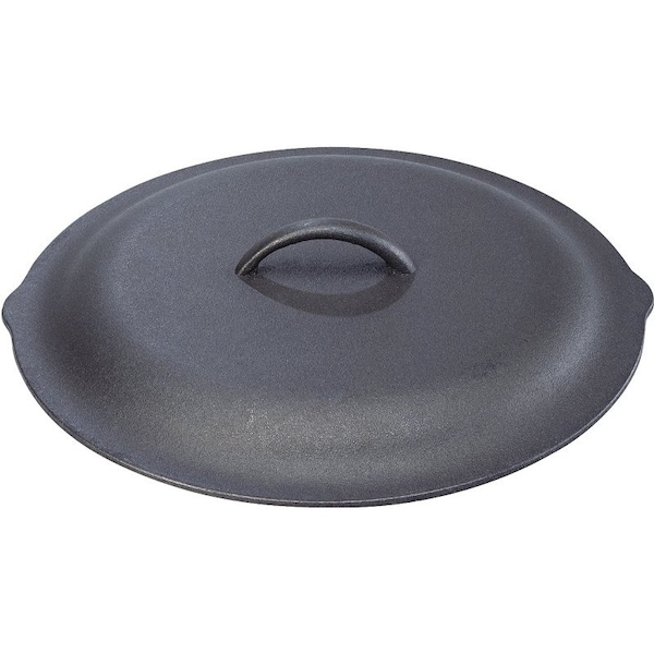 Lodge Cookware Cover, Cast Iron, Black, For: L10DSK3, L10SK3, L10CF3 Skillet, L10DO3, L10DOL3 Oven - L10SC3