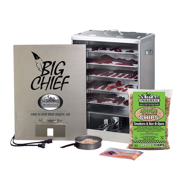 Smokehouse Smokehouse Big Chief Electric Outdoor Cooker Silver - 9894-000-0000