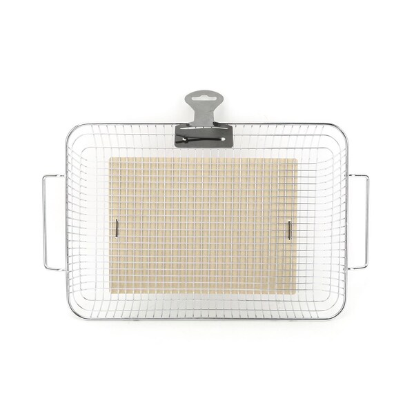 Mr. Bar-B-Q Grill Mark Steel Roasting Basket 16.7 in. L X 10.5 in. W 1 pk - 06816ACE