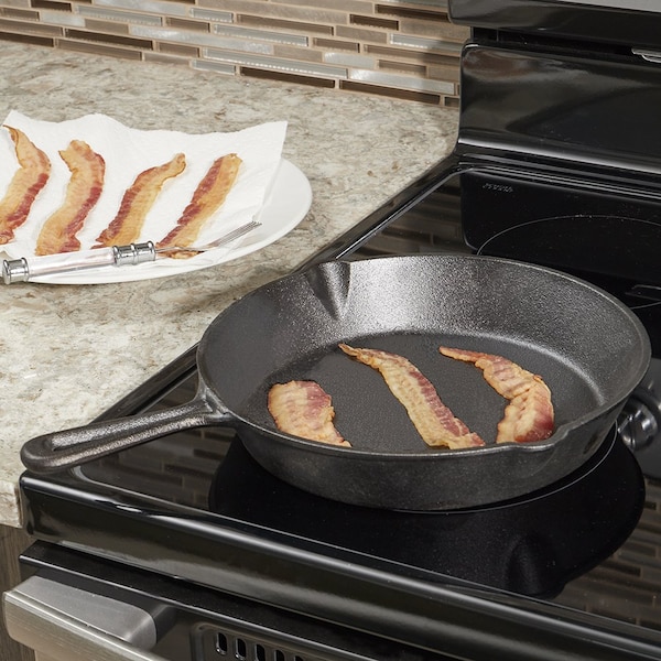 Hds Trading 105inch PreSeasoned Cast Iron Skillet - ZOR95873