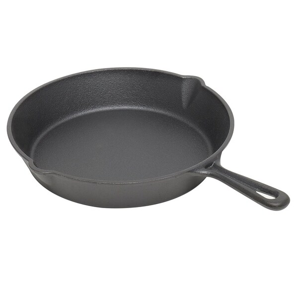 Hds Trading 105inch PreSeasoned Cast Iron Skillet - ZOR95873