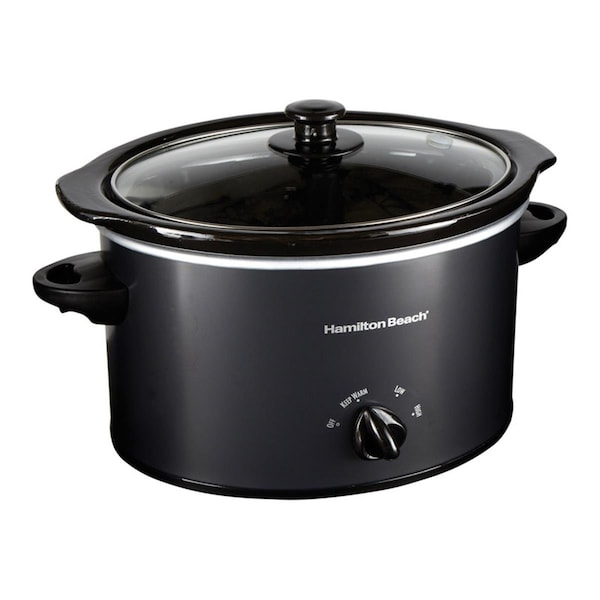 Hamilton Beach 3 qt. Black Stoneware Slow Cooker - HA6276