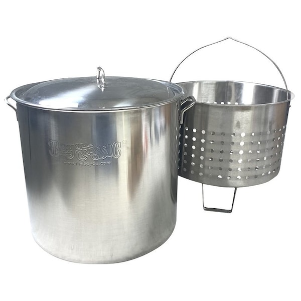 Barbour STOCKPOT SS W/STM/BL BSKT 82QT - 1192