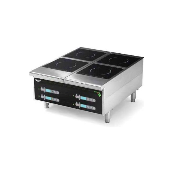 Vollrath Co Vollrath Cayenne Heavy-Duty Induction Hot Plate, Four-Hob Digital, 24X13-5/8X30 - 924HIDC