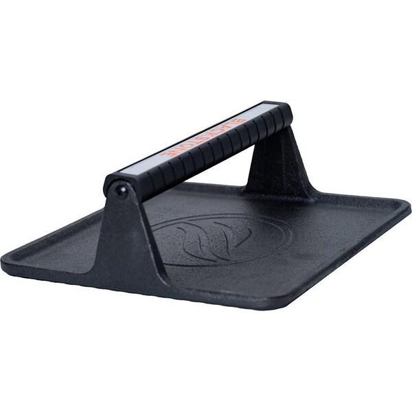 Blackstone Culinary Series 5436 Griddle Press, 10 in L, 10 in W, Square, Cast Iron - 5554