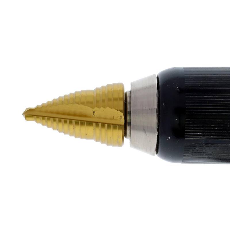 Broca escalonada IDEAL, 1/4 pulgadas - 1 1/8 pulgadas - 35-515