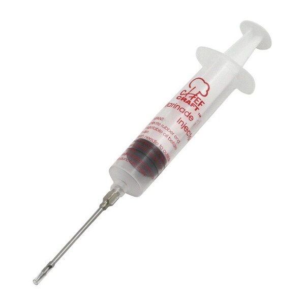 Chef Craft Corporati Chef Craft Clear Stainless Steel Marinade Injector 1 oz - 21345