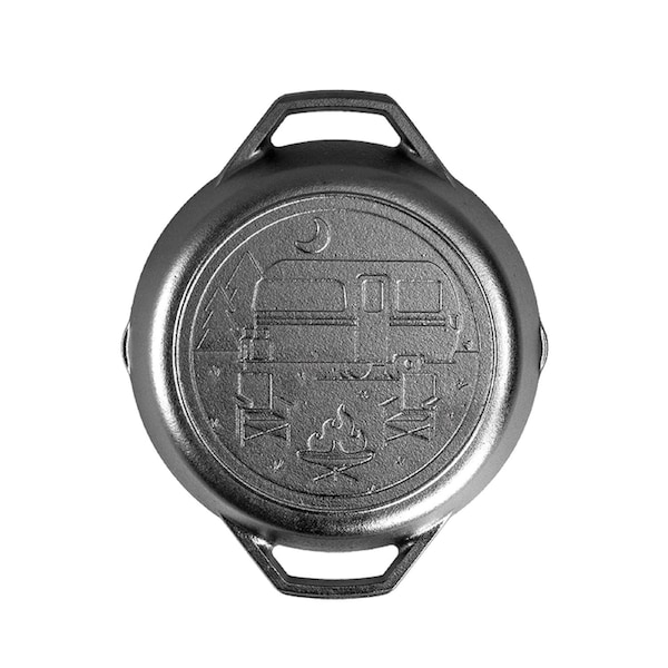 Lodge Lodge Wanderlust Cast Iron Baking Pan 10.25 in. Black - L8SKLWND