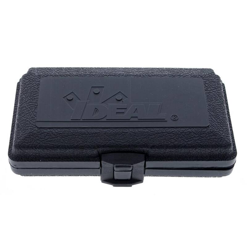 Juego de 4 brocas escalonadas IDEAL para electricistas, de 1/8 pulgada a 1 3/8 pulgadas - 35-520