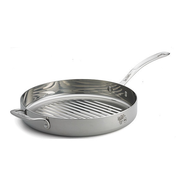 Tablecraft Grill Pan, Tri-Ply, 11" Dia, 3 qt. - CW7020