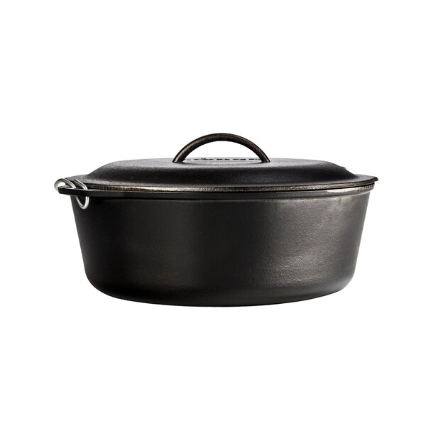 Lodge Lodge Logic Cast Iron Dutch Oven 12.875 in. 9 qt Black - L12D03