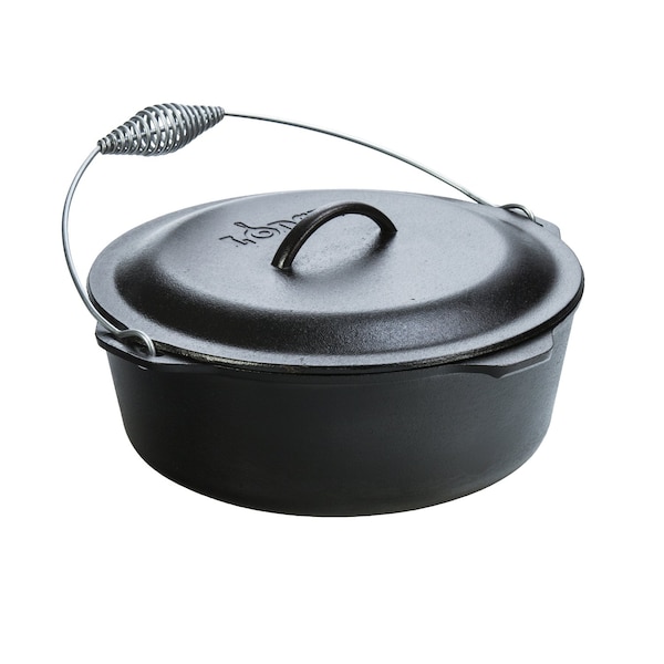 Lodge Lodge Logic Cast Iron Dutch Oven 12.875 in. 9 qt Black - L12D03