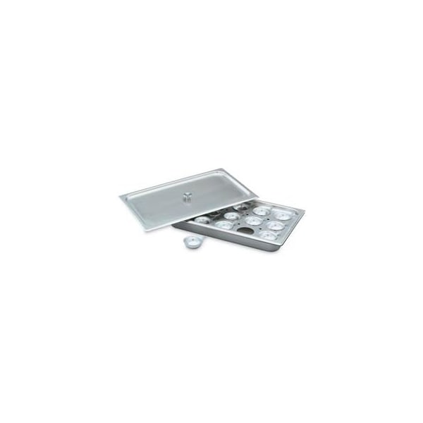 Vollrath Co VollrathÂ Egg Poacher / Juice Glass Holder - Half Size - 75070