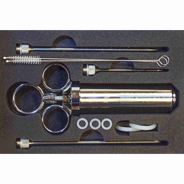 Sportsman Stainless Steel Marinade Injector Set - MAINS