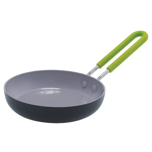 Greenpan GreenPan Aluminum Mini Fry Pan 5 in. Black - CW001359-017