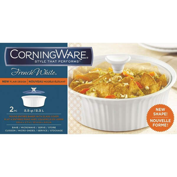 Corningware Corningware 10 in. W X 10 in. L Casserole Pan White - 1105930