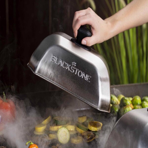 Blackstone Blackstone Stainless Steel Griddle Basting Cover 10 in. L X 10 in. W 2 pk - 5207