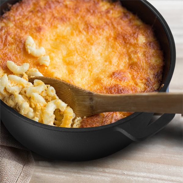 Commercial Chef 5 Qt Cast Iron Dutch Oven with Skillet Lid - CHFL508