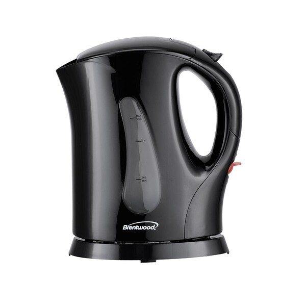 Brentwood Industries 1L Cordless Electric Kettle, Black - KT-1610BK