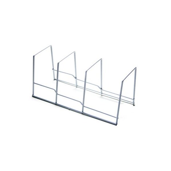 Honey Can Do Intl WHT Kitch Plate Rack - KCH-02165