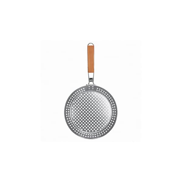 Mr. Bar-B-Q GZ SLV RND Skillet - 00355TVNBS