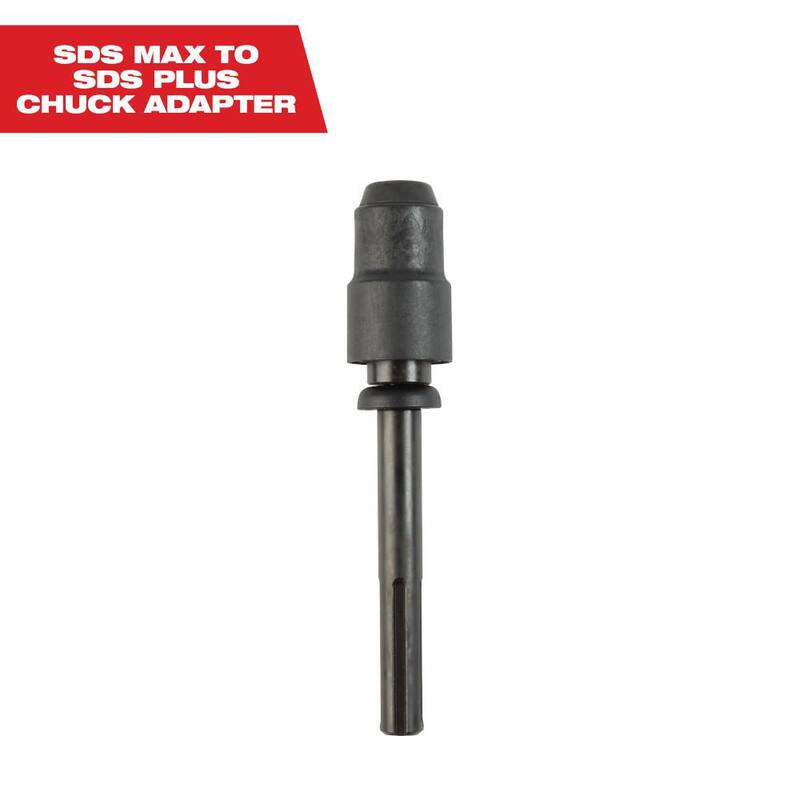 Adaptador Milwaukee SDS-MAX a SDS-Plus - 48-03-3025.