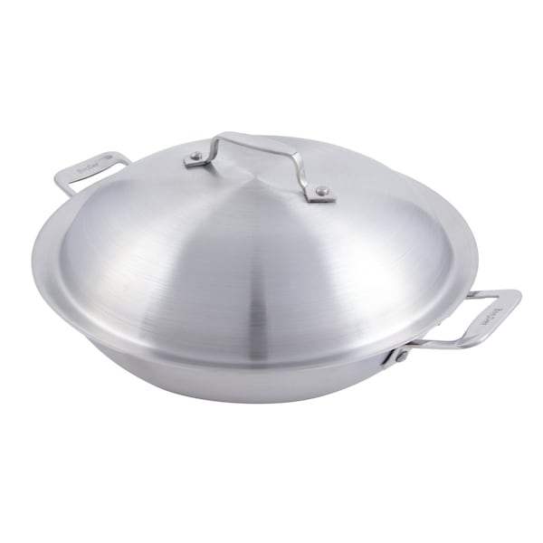 Bon Chef Cucina 12" Chef'S Pan W/Lid & 2 Side Hndls 12" Dia X 2 7/8" H / 3 1/2 Qt - 60015