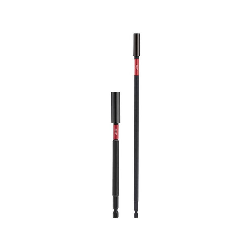 Milwaukee SHOCKWAVE Impact Duty 6 in. and 12 in. Magnetic Bit Holder (2 piezas) - 48-32-4511-48-32-4512