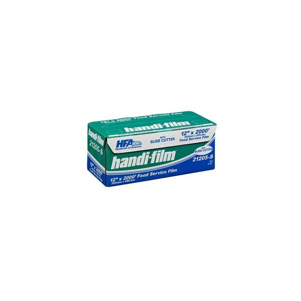 Handi-Foil Handi Film 12" x 2000 Ft. With Slide Cutter Film - 21205-S