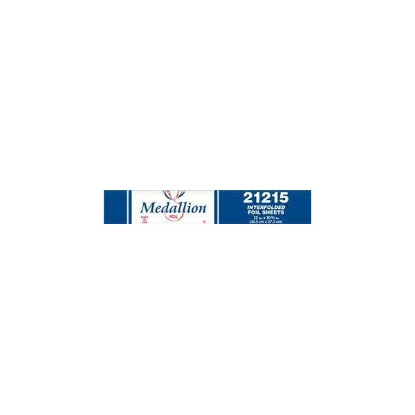 Handi-Foil Handi-Foil Medallion Interfolded 12x10 Foil Sheet, PK2400 - 21215